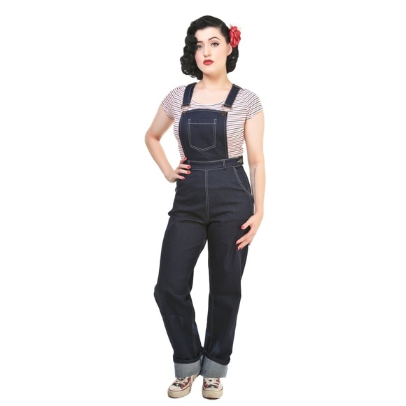 1950's style dungarees